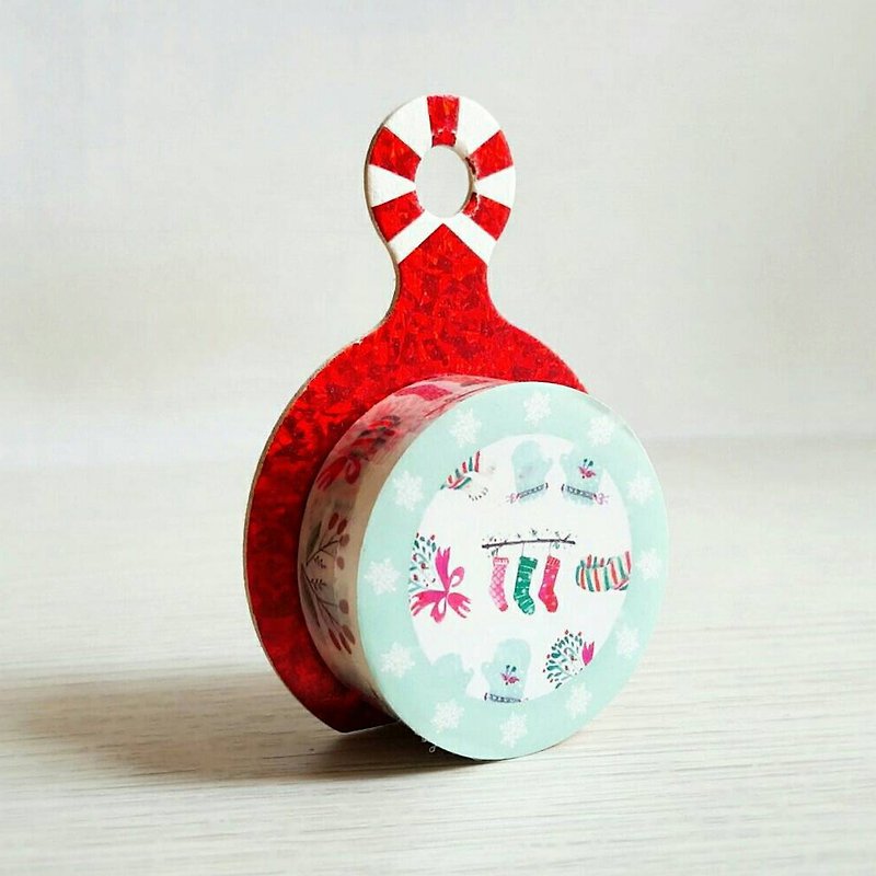 【Hoppy】 Christmas paper tape X'mas-Stocking / GTIN: 4713077971727 - Washi Tape - Paper 