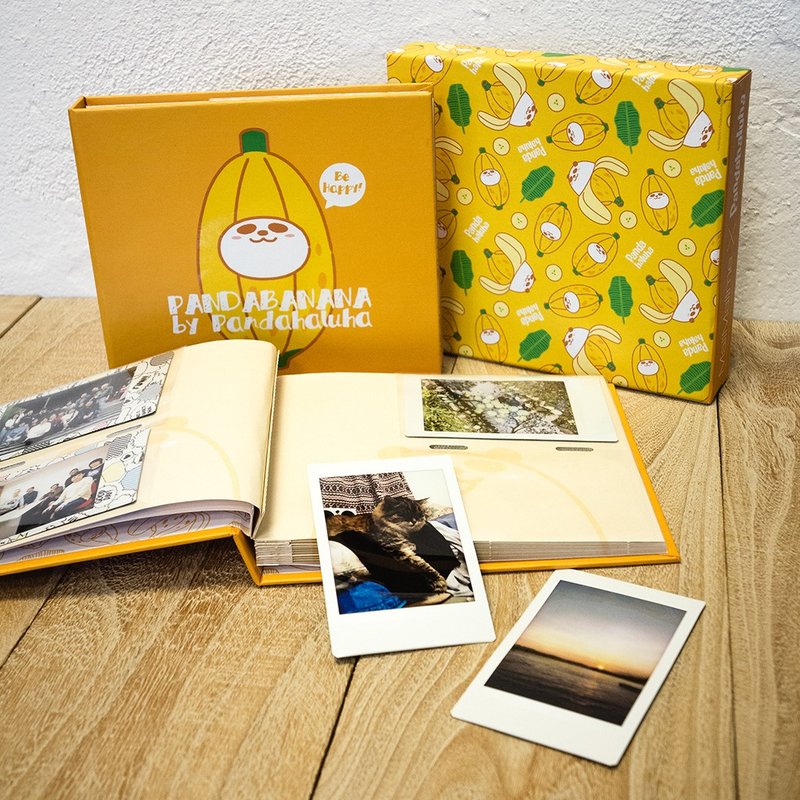 Pandahaluhaパンダプリクラアルバム - フォトブック・アルバム - 紙 オレンジ