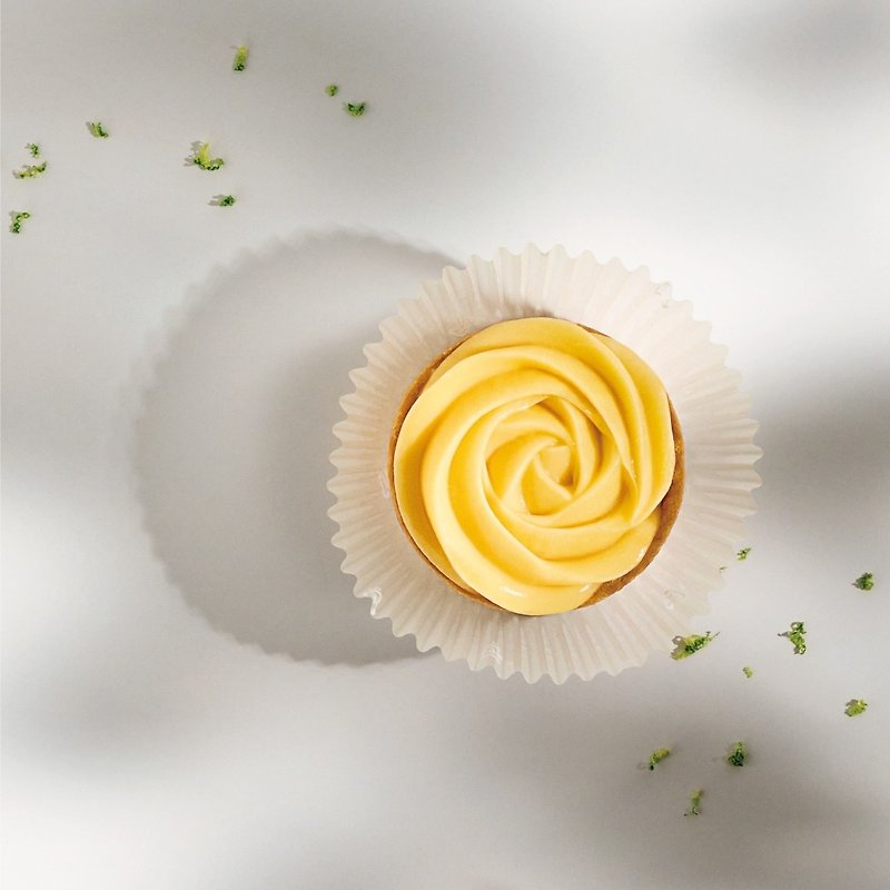 【1%bakery】Huang Chengcheng Lemon Tart (3 pieces per box) - เค้กและของหวาน - อาหารสด สีเหลือง