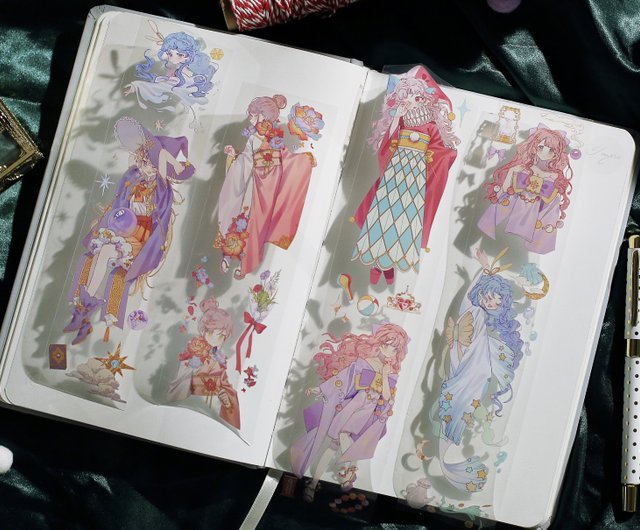 永昼夜 クラシカルキャラクターコレクション PET紙テープ 台湾製 10m巻