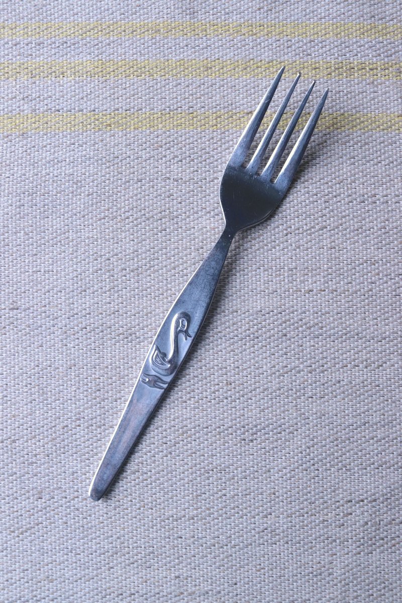 The cute and invincible Nordic childhood animal tableware_Duck Duck Fork - Cutlery & Flatware - Other Metals Silver