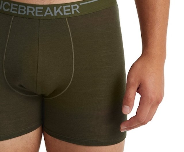 icebreaker】Men's Anatomica Boxer Briefs-BF150-Olive Green - Shop