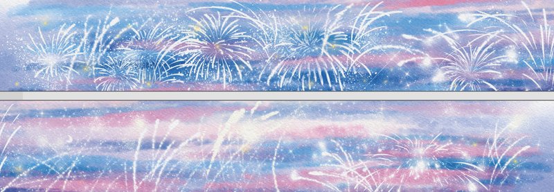 Yan Huo Fang Hua PET Washi Tape 5m Roll - มาสกิ้งเทป - วัสดุอื่นๆ หลากหลายสี