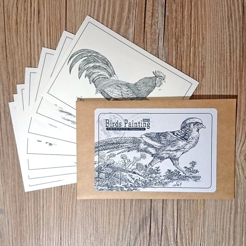 Year of the Rooster 2017 special edition postcard set - การ์ด/โปสการ์ด - กระดาษ ขาว