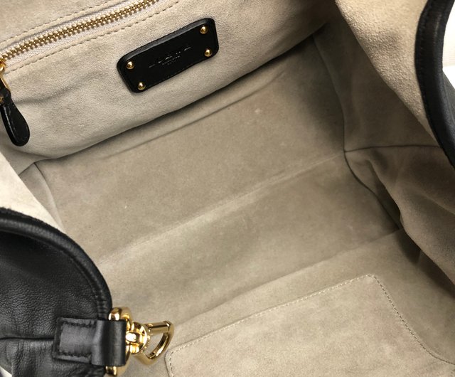 ✨美品✨ロエベ ナッパ アイレ ハンドバッグ アナグラム ゴールド ロゴ レザー ロエベ LOEWE ナッパアイレ ハンドバッグ アナグラム レザー