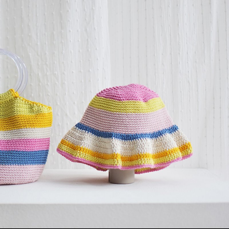 Merry crochet hat - Hats & Caps - Cotton & Hemp Multicolor