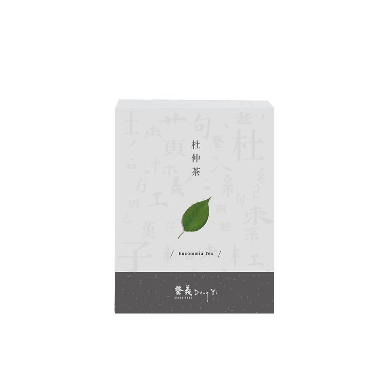 登義│漢方茶 - 杜仲茶 8入盒裝 - 茶葉/茶包 - 植物．花 灰色