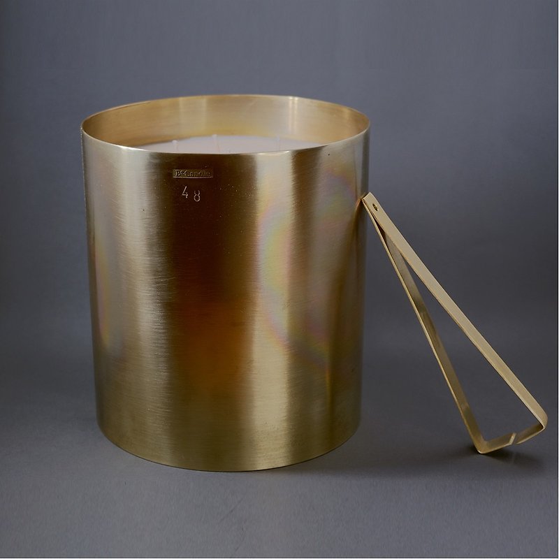 Sai Kung Candle - BeCandle – BRASS 1500g - Candles & Candle Holders - Wax 