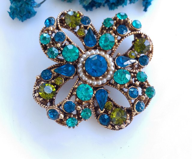 ヴィンテージジュエリー 西洋アンティークジュエリー FLORENZA クロス