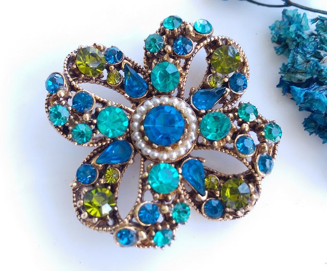 ヴィンテージジュエリー 西洋アンティークジュエリー FLORENZA クロス