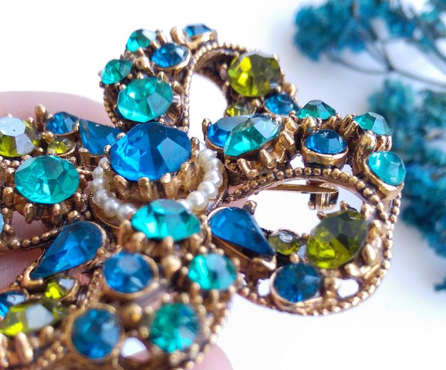 ヴィンテージジュエリー 西洋アンティークジュエリー FLORENZA クロス