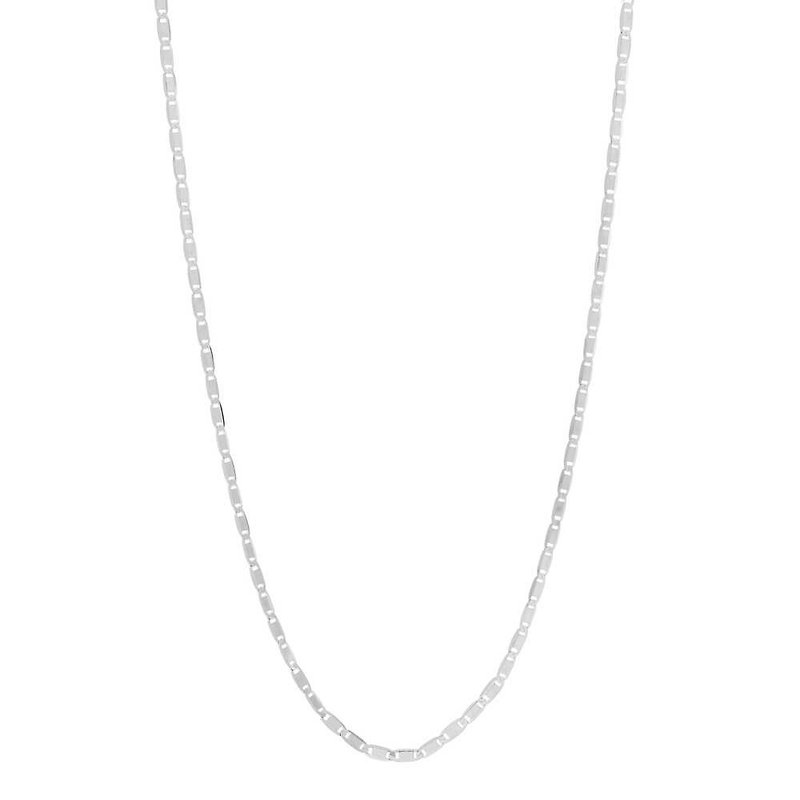 Karen plain necklace 65cm - สร้อยคอ - เงินแท้ สีทอง