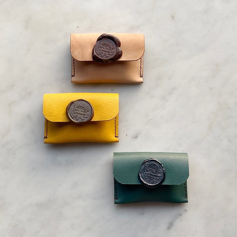 Creamyhead - Leather Pocket Wallet - กระเป๋าสตางค์ - หนังแท้ สีนำ้ตาล
