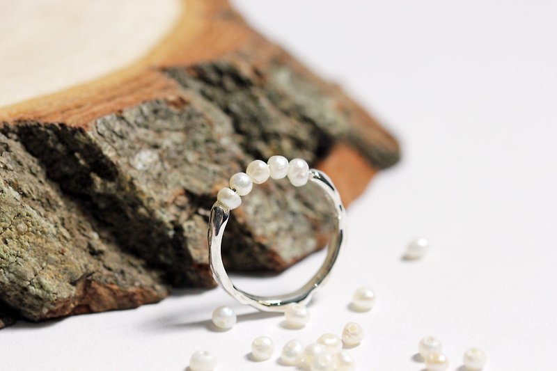 925 Silver 戒指 - 崖上的淚珠 - 戒指 - 其他金屬 銀色