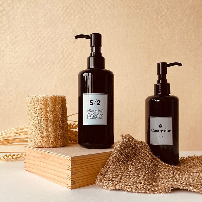 Cosmydor S/2 Artisanal Liquid Soap - Facial Cleansers & Makeup Removers - Essential Oils 