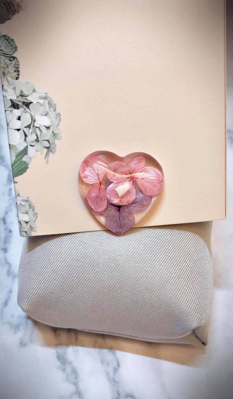 Baby Teeth/Umbilical Cord/Lanugo Dry Flower Gemstone-Exclusive Design Works - Other - Plants & Flowers Pink