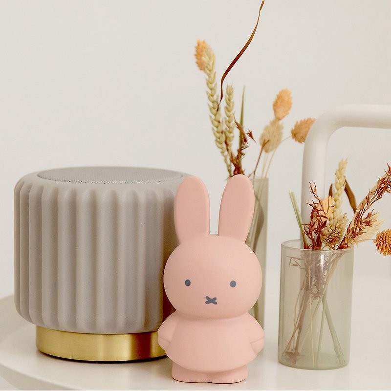 Miffy Morandi color doll piggy bank - small light pink - Coin Banks - Other Materials Multicolor