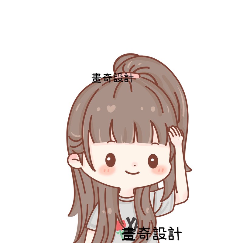 客製似顏繪 人像畫 Q版人像 全家福 情侶 寵物 閨蜜 插畫 情人節 - 電子似顏繪/繪畫/插畫 - 其他材質 