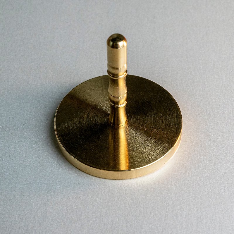 Yongdetang - Seal script incense ash pressed 6cm - Fragrances - Copper & Brass Yellow