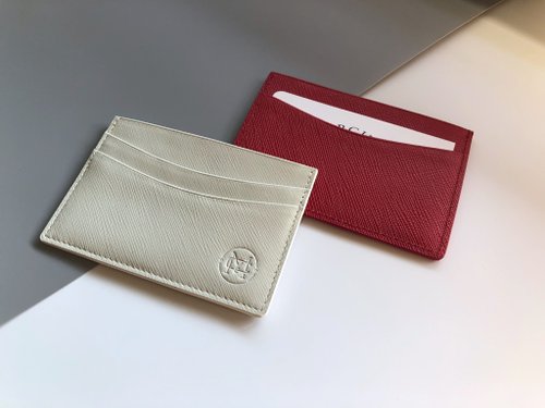 Mercury Leather Mercury 真皮多層卡夾 客製烙印英文字母