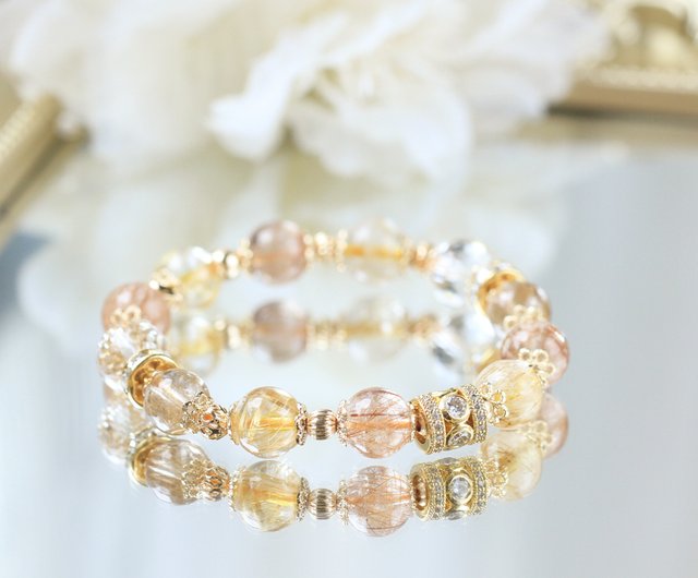 Chunky 2025 crystal bracelet