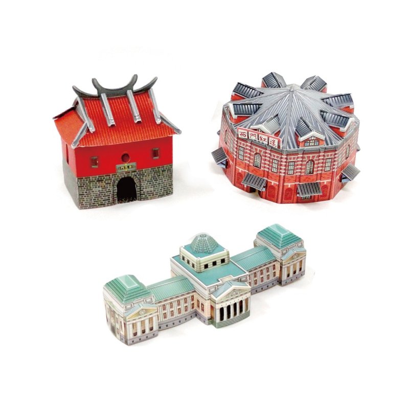 [DIY] Ximen Red House North Gate Museum/material package/puzzle/toy - Wood, Bamboo & Paper - Other Materials 