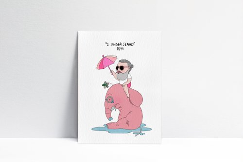 MALUT DESIGN 我明白 | 明信片 | malut