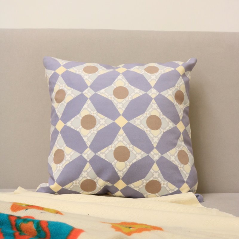 Poolhouse cushion 抱枕 靠枕 枕套 | 45x45cm - 枕頭/抱枕 - 棉．麻 藍色