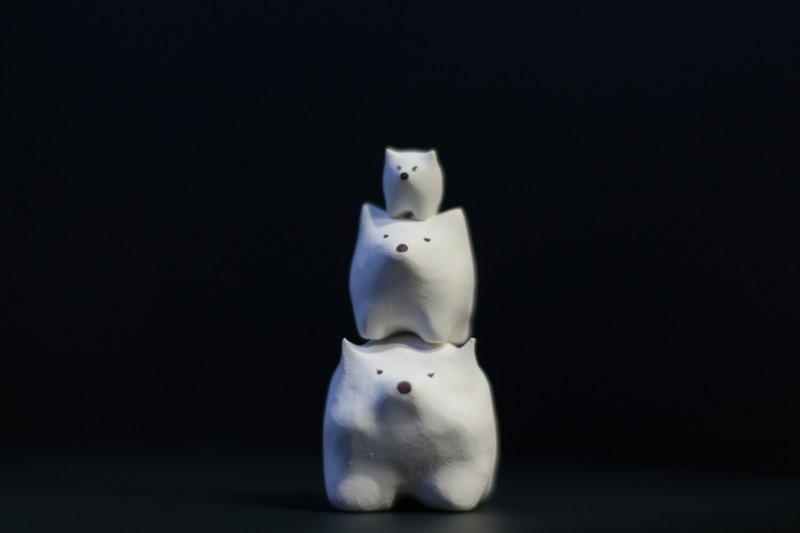 薩摩耶 - 擺飾/家飾品 - 陶 