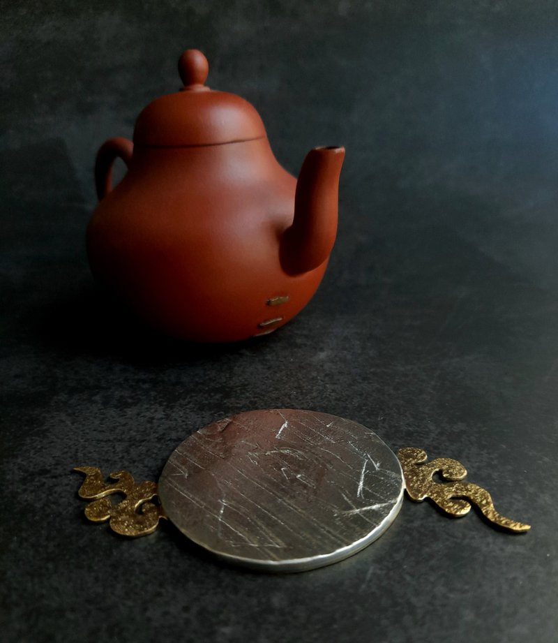 手製純錫蓋置蓋托#A02 - 茶壺/茶杯/茶具 - 其他金屬 銀色