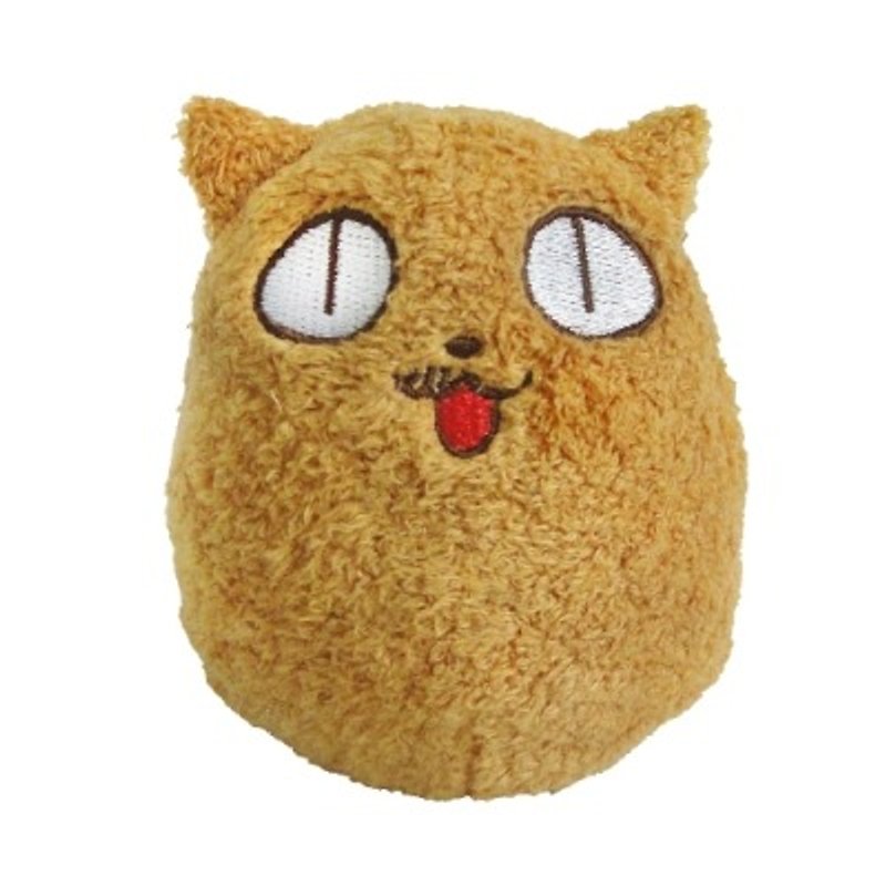 Kuruneko, Japanese Anime anime cat 8cm fluff rolling doll _Poko - Other - Cotton & Hemp 