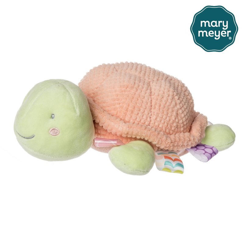 快速出貨-【MaryMeyer】標籤安撫玩偶-甜美緹比龜 - 寶寶/兒童玩具/玩偶 - 棉．麻 粉紅色