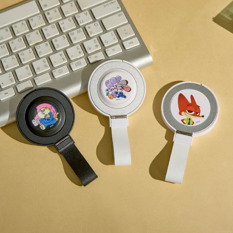 Disney動物方城市-Hop to it 15W二合一磁吸支架無線充電器 - 無線充電盤/板/座 - 塑膠 多色