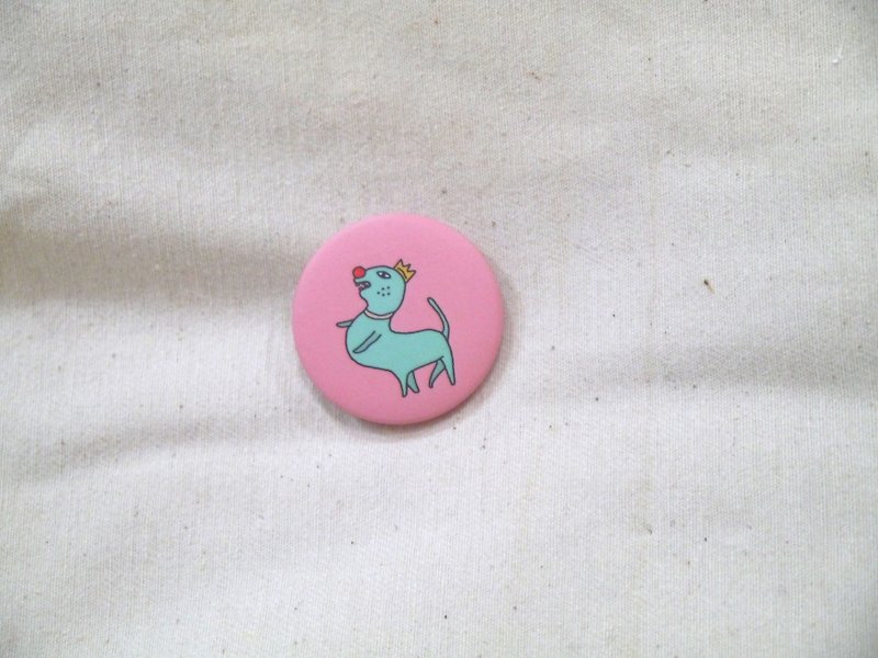 | Magnetic badges | first little monster - Badges & Pins - Plastic Pink