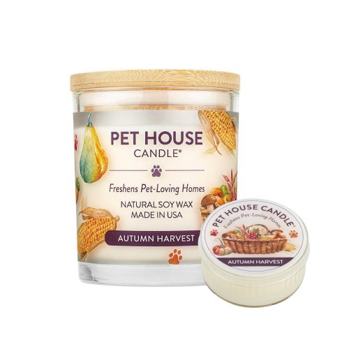 毛寵世代旗艦店 【美國PET HOUSE】室內除臭寵物香氛蠟燭-秋季豐收