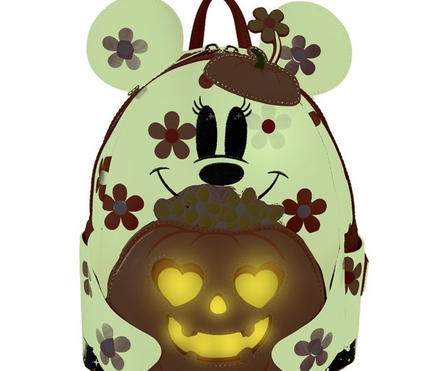 Loungefly ポルカ　ミニーちゃん　ブルー　ドット　リュック　バックパック Amazon.com | Loungefly Disney Mickey Mini Backpack, Blue Oil