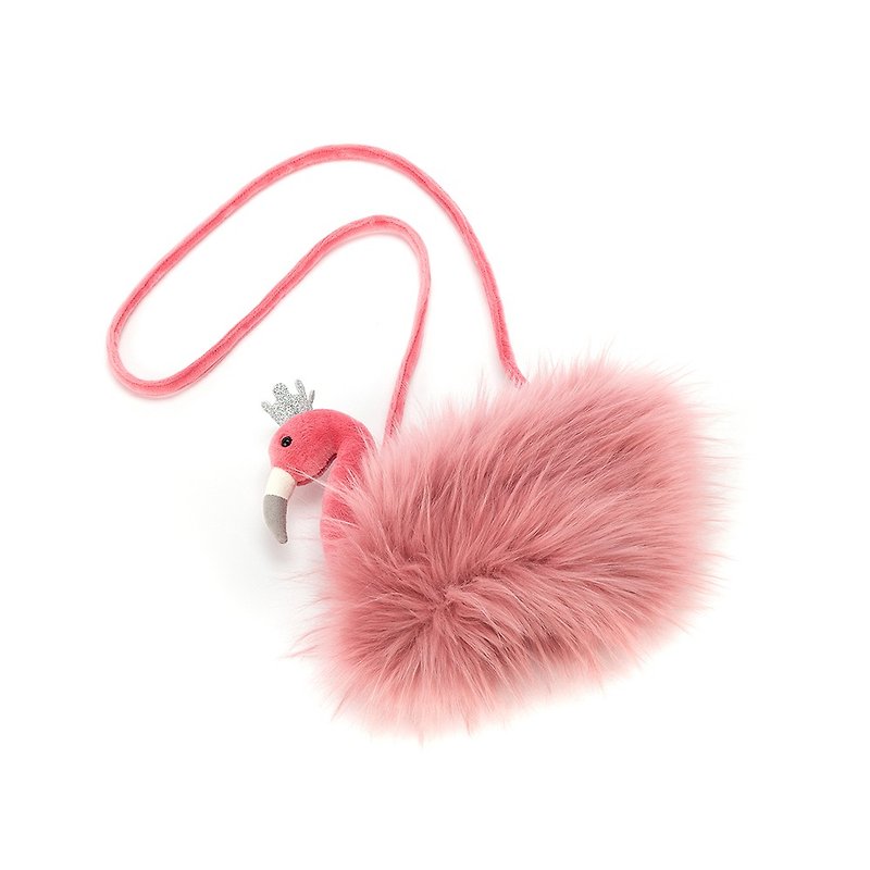Jellycat Bag - Fancy Flamingo - กระเป๋าแมสเซนเจอร์ - เส้นใยสังเคราะห์ 