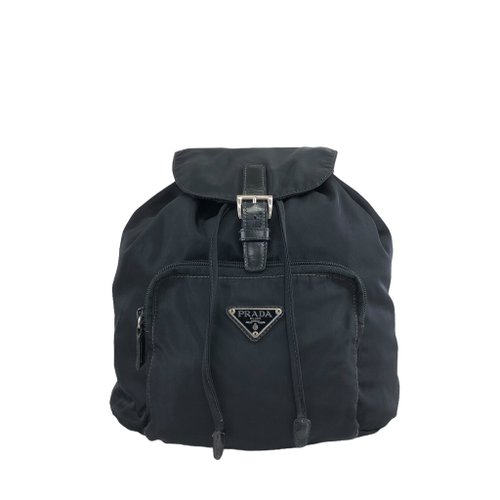 PRADA ブラック クラシックモデル バックパック 日本直送 名牌中古包 】PRADA プラダ バックパック ブラック