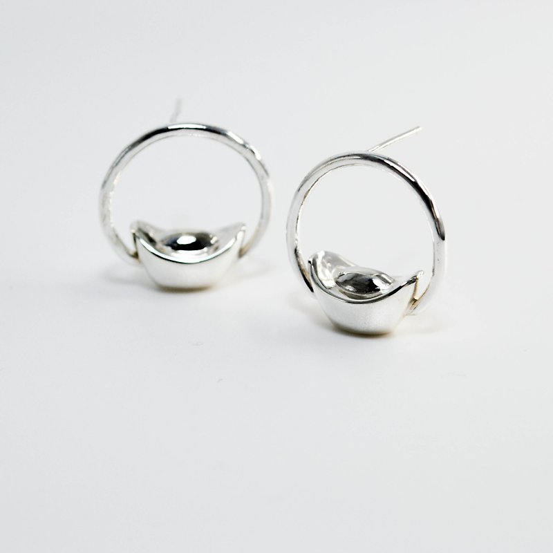 Silver earrings - Earrings & Clip-ons - Silver Silver
