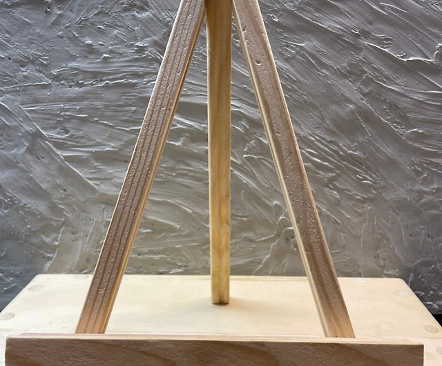 Pine mini easel/stand/phone stand/display stand - Shop woodburned studio  Wood, Bamboo & Paper - Pinkoi