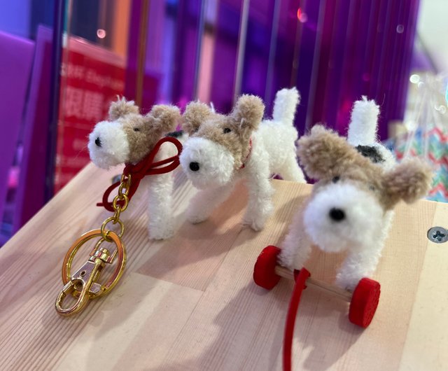 ワイヤーフォックステリア ワイヤーフォックステリア ハンドメイド ツイストウールテリア ベーシック - ショップ wirefoxterrier その他  - Pinkoi