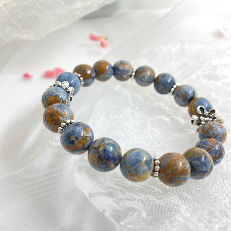 Long live the new product! Peter Stone original crystal bracelet - Bracelets - Crystal Blue