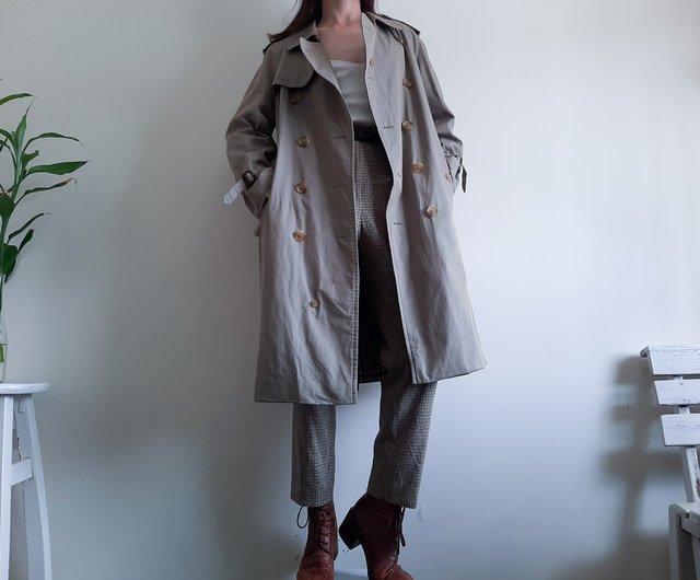 90s 2025 trench coat