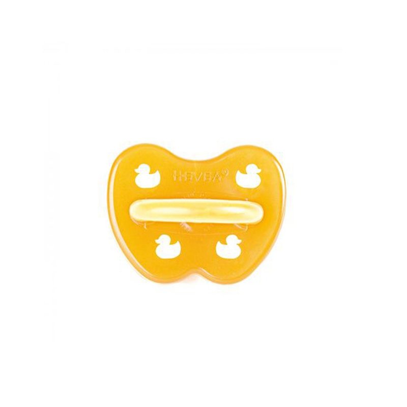 Denmark Hevea pacifiers thumb - Card Wang duck / more than three months - Other - Rubber Yellow