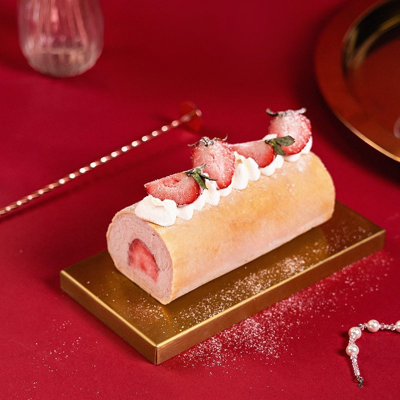 【Mrs. Bear Dessert】Angel Kiss_Towel Roll - Cake & Desserts - Fresh Ingredients 