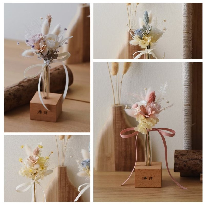 Ready Stock | Signature Preserved Rose Tube – Elegant Floral Home Decor - 乾燥花/永生花 - 植物．花 