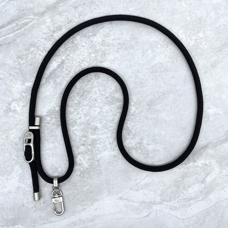 niji 斜挎手機調節繩 黑色 9mm Black Color - 其他 - 塑膠 多色
