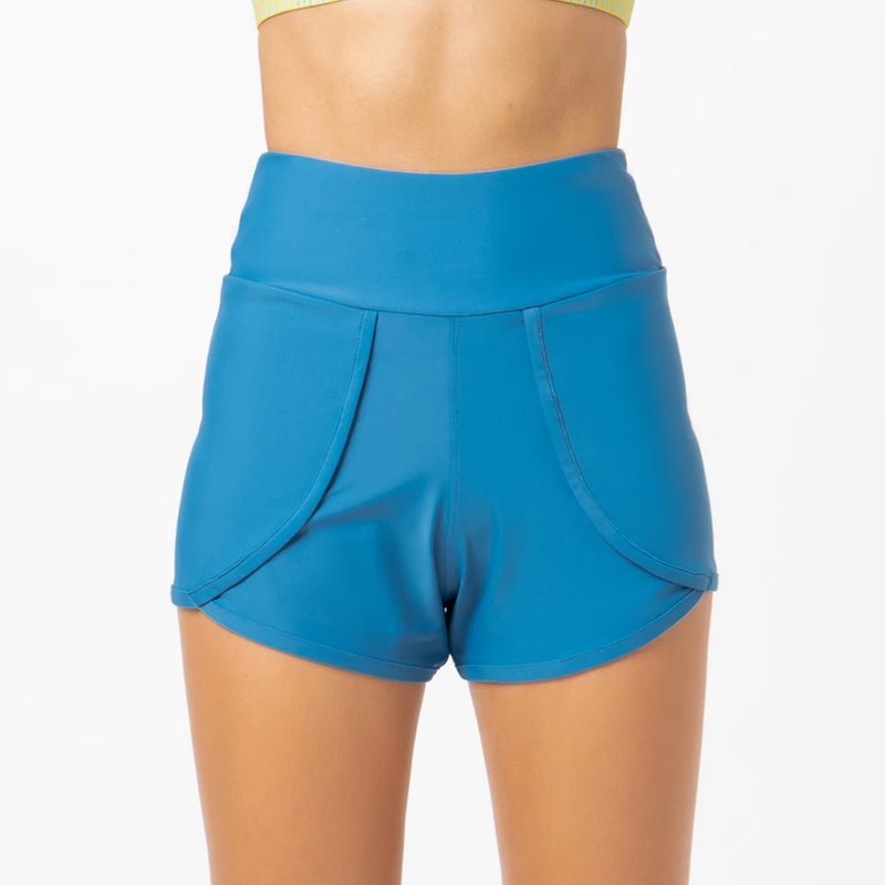 JAMAICAN INDIGO HW SHORTS - 女泳衣/比基尼 - 其他材質 