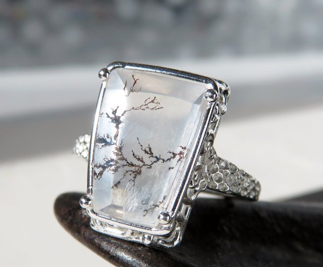 デンドリティック クォーツ リング / Dendritic Quartz Ring sll