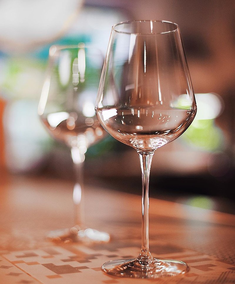 イタリアInAltoUNO強化鉛フリークリスタルワイングラス（合計5種類） - ワイングラス・酒器 - ガラス ホワイト
